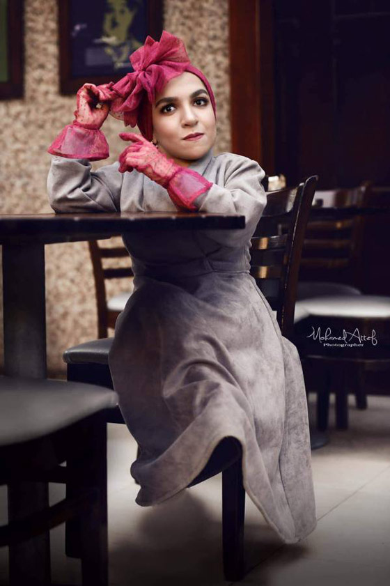 فيديو وصور نسمه يحيى: مصرية أول عارضة أزياء من قصار القامة صورة رقم 21