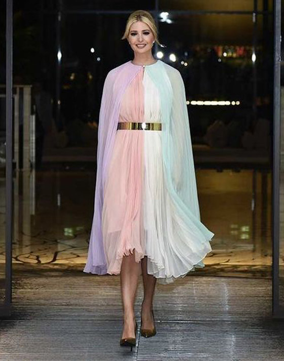 إيفانكا ترامب تخطف الأنظار في الإمارات بـ3 إطلالات مميزة ومحتشمة صورة رقم 3