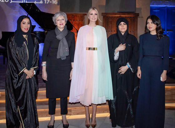 إيفانكا ترامب تخطف الأنظار في الإمارات بـ3 إطلالات مميزة ومحتشمة صورة رقم 12