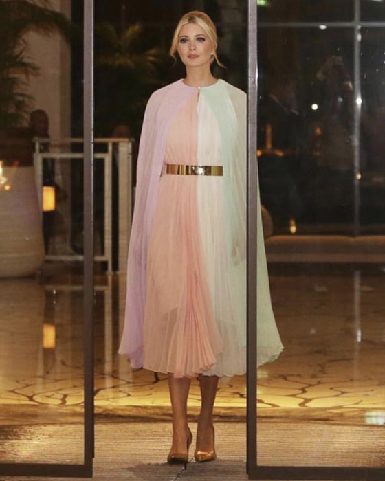 إيفانكا ترامب تخطف الأنظار في الإمارات بـ3 إطلالات مميزة ومحتشمة صورة رقم 13