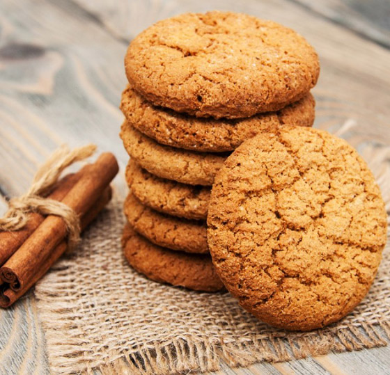 طريقة عمل كوكيز طري بالشوفان والقرفة الصحي والشهي صورة رقم 1 طريقة عمل كوكيز طري بالشوفان والقرفة الصحي والشهي صورة رقم 1