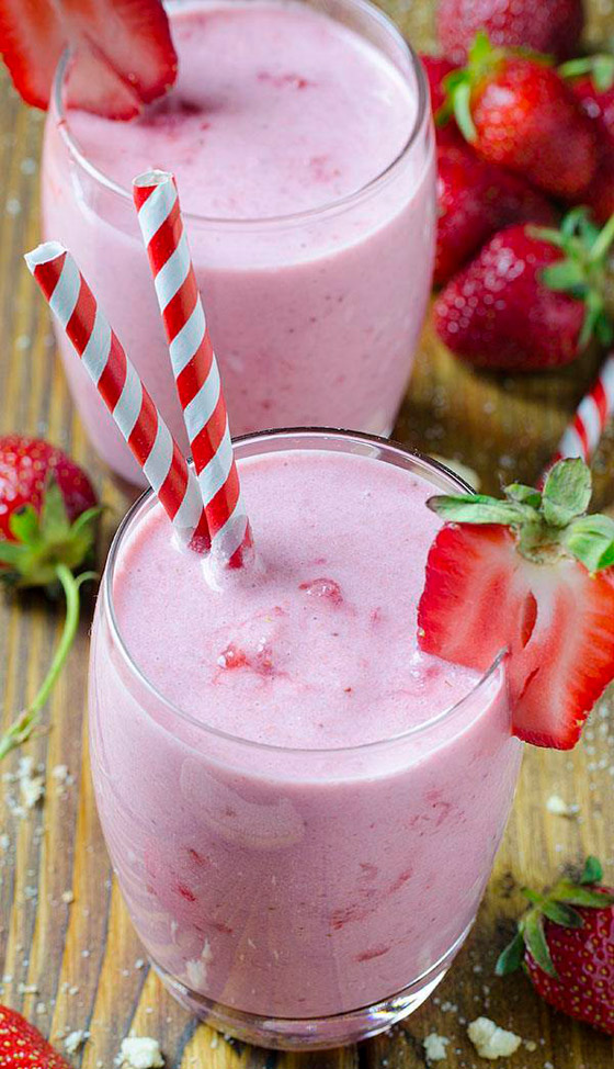 طريقة تحضير سموذي الفراولة بالشوفان لفطور صحي ولذيذ صورة رقم 6