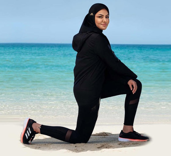 صورة رقم 1 - العداءة السعودية الأولمبية كاريمان أبوالجدايل تروي قصتها مع أديداس صورة رقم 1 - العداءة السعودية الأولمبية كاريمان أبوالجدايل تروي قصتها مع أديداس