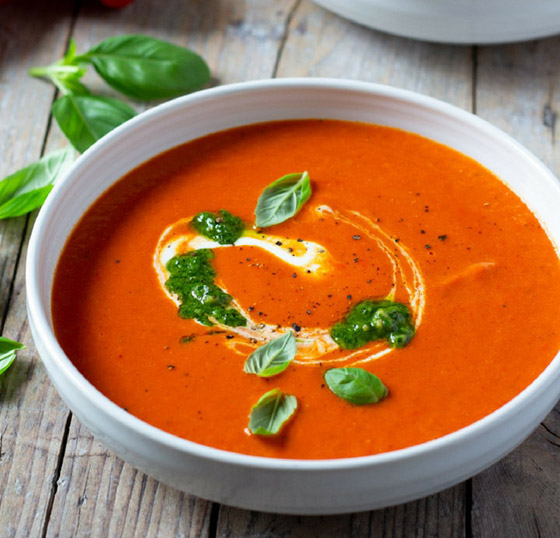 طريقة تحضير شوربة الفلفل الأحمر الحلو المميزة صورة رقم 5