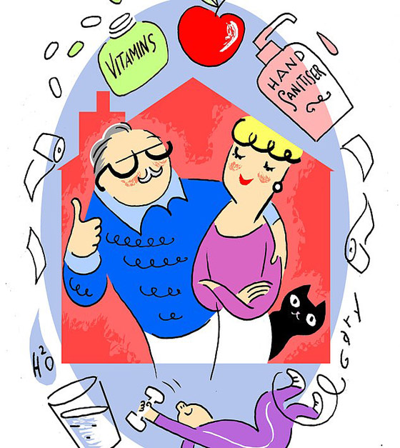 إرشادات هامة للمحافظة على صحتكم وسعادتكم اثناء عزل (كورونا)المنزلي صورة رقم 1