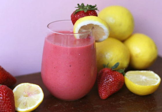 إليكم طريقة تحضير سموذي الليمون بالفراولة لزيادة المناعة صورة رقم 7 إليكم طريقة تحضير سموذي الليمون بالفراولة لزيادة المناعة صورة رقم 7