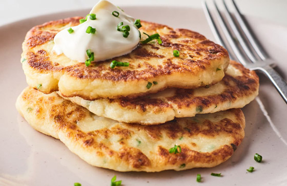 طريقة تحضير بان كيك البطاطس خالي من الجلوتين لمرضى السكري صورة رقم 2