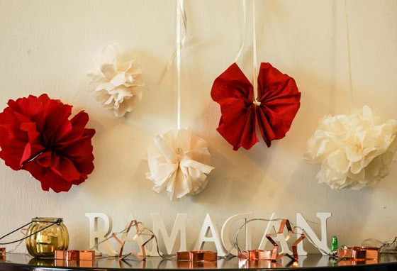 طرق تنسيق طاولة الاستقبال لرمضان صورة رقم 6