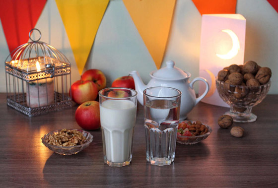 طرق تنسيق طاولة الاستقبال لرمضان صورة رقم 4