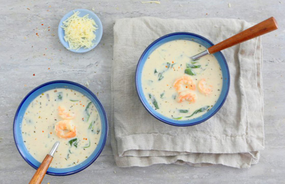 طريقة تحضير شوربة الجمبري بالكريمة بالطعم الرائع والشهي والصحي صورة رقم 2 طريقة تحضير شوربة الجمبري بالكريمة بالطعم الرائع والشهي والصحي صورة رقم 2