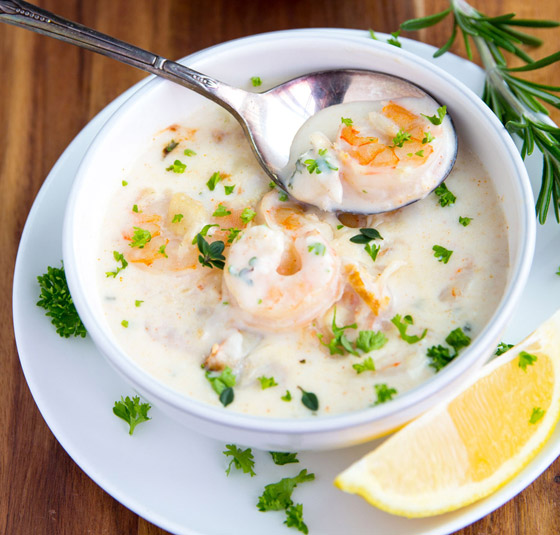 طريقة تحضير شوربة الجمبري بالكريمة بالطعم الرائع والشهي والصحي صورة رقم 5 طريقة تحضير شوربة الجمبري بالكريمة بالطعم الرائع والشهي والصحي صورة رقم 5