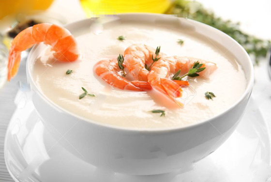 طريقة تحضير شوربة الجمبري بالكريمة بالطعم الرائع والشهي والصحي صورة رقم 7 طريقة تحضير شوربة الجمبري بالكريمة بالطعم الرائع والشهي والصحي صورة رقم 7