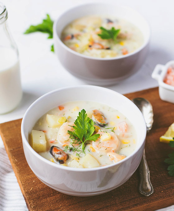 طريقة تحضير شوربة الجمبري بالكريمة بالطعم الرائع والشهي والصحي صورة رقم 9 طريقة تحضير شوربة الجمبري بالكريمة بالطعم الرائع والشهي والصحي صورة رقم 9