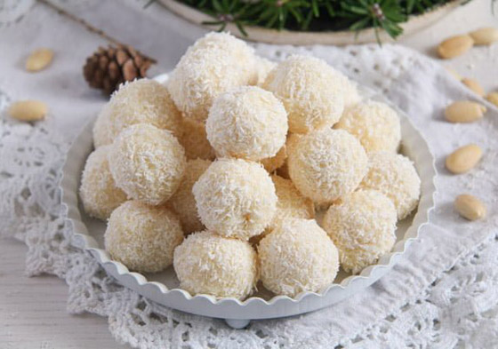 حلوى الرافاييلو وكرات جوز الهند في المنزل: وصفة سهلة ومكونات بسيطة صورة رقم 3