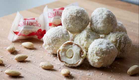 حلوى الرافاييلو وكرات جوز الهند في المنزل: وصفة سهلة ومكونات بسيطة صورة رقم 5