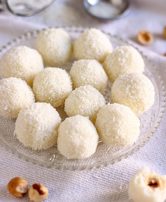 حلوى الرافاييلو وكرات جوز الهند في المنزل: وصفة سهلة ومكونات بسيطة صورة رقم 6