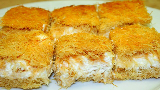 صنعها أهل نابلس في رمضان خصيصاً لمعاوية بن أبي سفيان.. قصة حلوى الكنافة صورة رقم 5