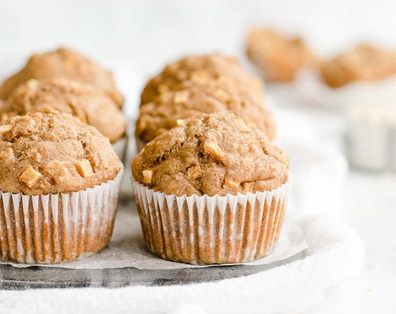 إليكم طريقة تحضير كب كيك الشوفان بالقرفة الصحي صورة رقم 2