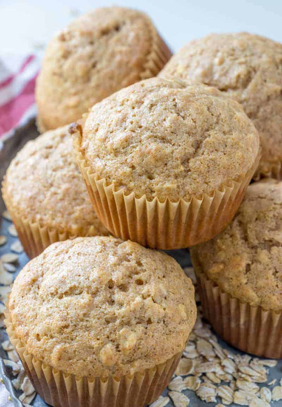 إليكم طريقة تحضير كب كيك الشوفان بالقرفة الصحي صورة رقم 6