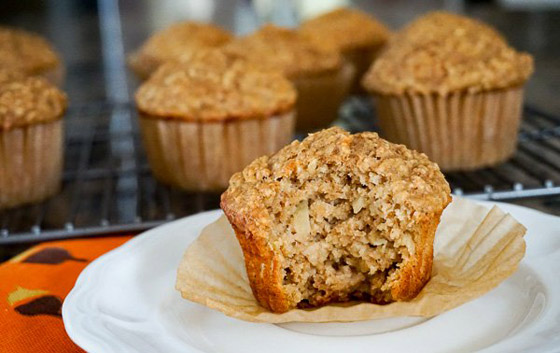 إليكم طريقة تحضير كب كيك الشوفان بالقرفة الصحي صورة رقم 7