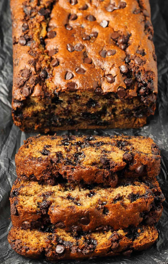 إليكم طريقة تحضير كيك الموز بحبيبات الشوكولاتة الطيب والشهي صورة رقم 3