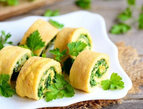 إليكم طريقة تحضير أومليت بالبقدونس لفطور صباحي طيب ولذيذ صورة رقم 1