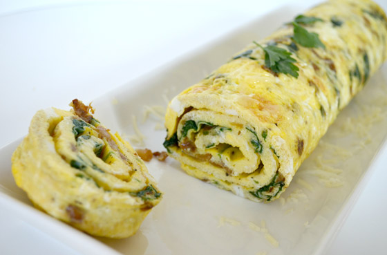 إليكم طريقة تحضير أومليت بالبقدونس لفطور صباحي طيب ولذيذ صورة رقم 4