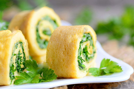 إليكم طريقة تحضير أومليت بالبقدونس لفطور صباحي طيب ولذيذ صورة رقم 6