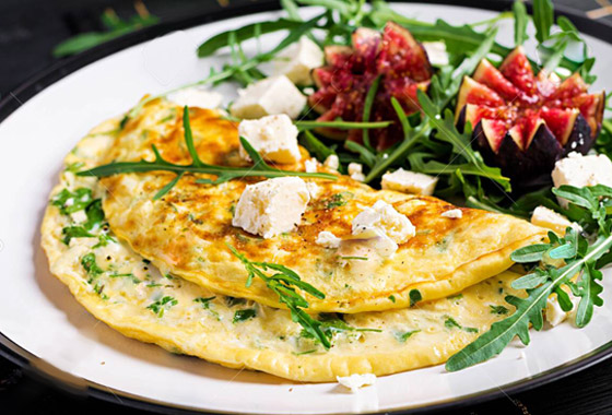 إليكم طريقة تحضير أومليت بالبقدونس لفطور صباحي طيب ولذيذ صورة رقم 7