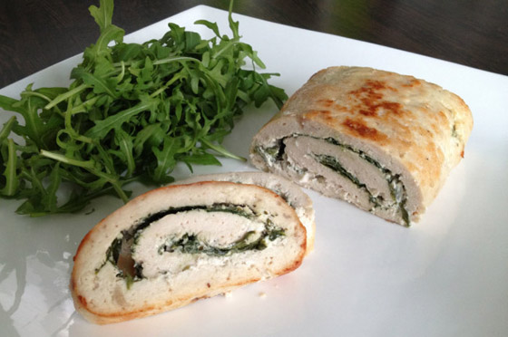 طريقة تحضير رولات الدجاج بالسبانخ والجبن للرجيم بطعم شهي ومميز صورة رقم 5