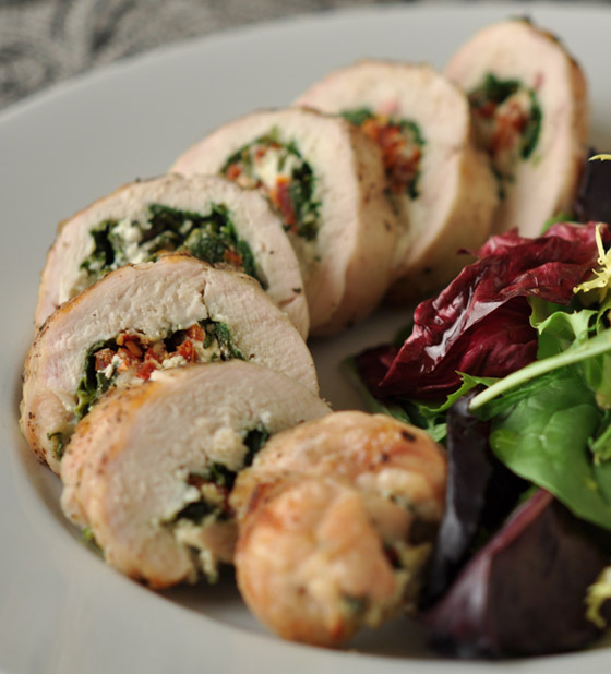 طريقة تحضير رولات الدجاج بالسبانخ والجبن للرجيم بطعم شهي ومميز صورة رقم 12