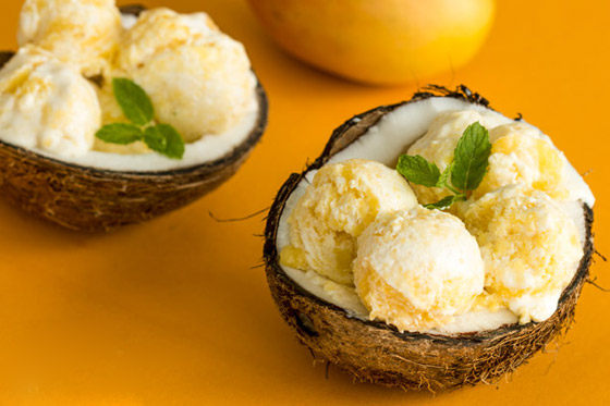 طريقة إعداد الآيس كريم بجوز الهند الطبيعي صورة رقم 6