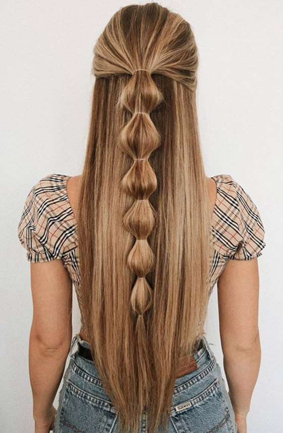 شعر متطاير بإطلالات مختلفة كل يوم.. 10 أفكار لتسريحات الشعر المنسدل صورة رقم 10