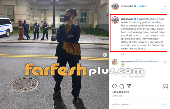 صورة رقم 2 - والد بيلا حديد ينشر صورا لها بالحجاب ويعلق: أميرة فلسطينية صورة رقم 2 - والد بيلا حديد ينشر صورا لها بالحجاب ويعلق: أميرة فلسطينية