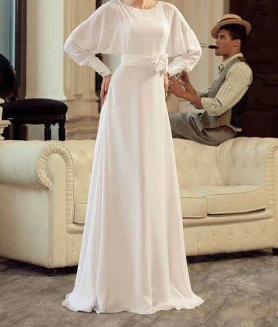 فساتين زفاف تناسب الحفلات المنزلية (صور) صورة رقم 6