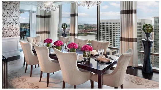 نصائح لديكورات غرف طعام جميلة صورة رقم 2