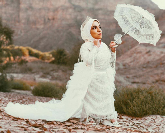 صور: أول عارضة أزياء مصرية قصيرة القامة تعرض تصاميمها المميزة صورة رقم 4