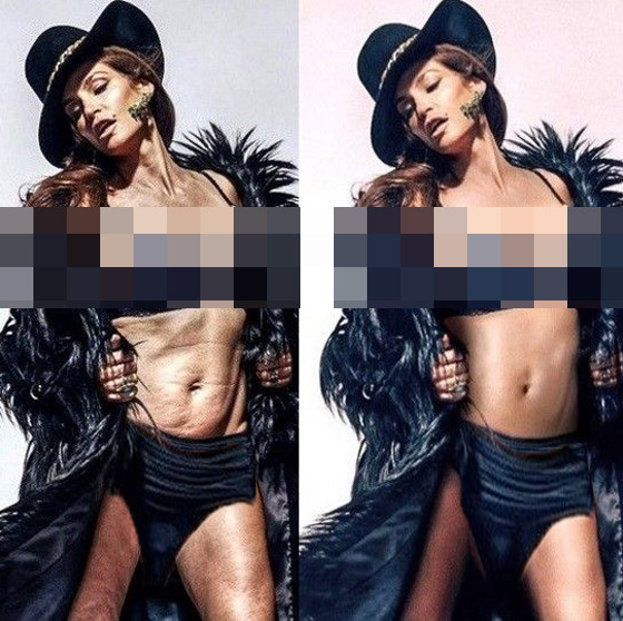 صور نجمات الـ فوتوشوب: من بيونسيه إلى ليلى علوي إلى نجوى كرم.. تجميل أم خداع؟ صورة رقم 3