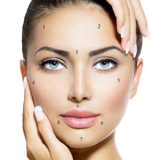 تعرفوا إلى المناطق التي تظهر فيها البثورعلى الوجه ودلالاتها الصحية صورة رقم 1 تعرفوا إلى المناطق التي تظهر فيها البثورعلى الوجه ودلالاتها الصحية صورة رقم 1