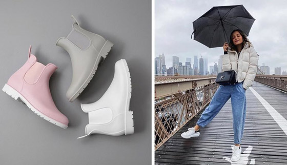 نصائح لإطلالة خالية من العيوب أثناء نزول المطر صورة رقم 6