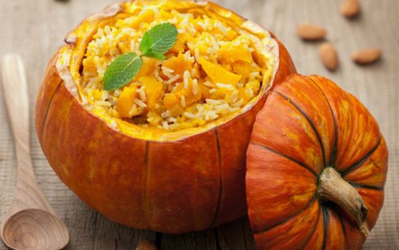 الطبق الأمثل في الهالوين.. إليكم طريقة تحضير الأرز باليقطين أو القرع صورة رقم 2