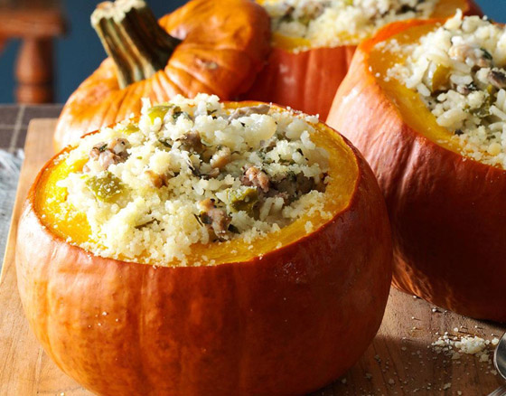 الطبق الأمثل في الهالوين.. إليكم طريقة تحضير الأرز باليقطين أو القرع صورة رقم 1