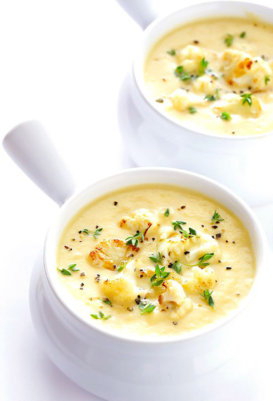 إليكم وصفة شوربة القرنبيط منخفضة الكربوهيدرات لأيام الشتاء الباردة صورة رقم 10