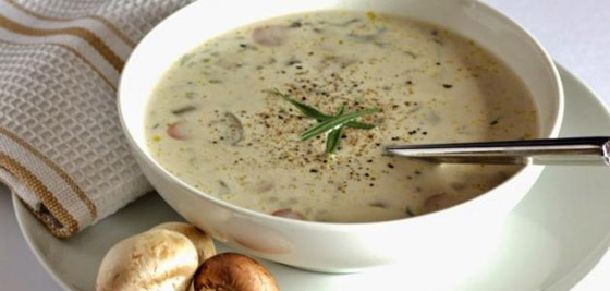 وصفة تحضير شوربة كريمة الفطر صورة رقم 3