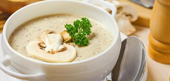 وصفة تحضير شوربة كريمة الفطر صورة رقم 1