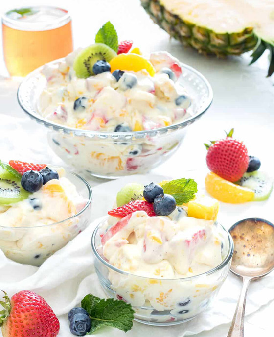 لمحبي الفواكه الاستوائية والجبن.. إليكم طريقة تحضير سلطة هاواي تشيزكيك صورة رقم 6 لمحبي الفواكه الاستوائية والجبن.. إليكم طريقة تحضير سلطة هاواي تشيزكيك صورة رقم 6