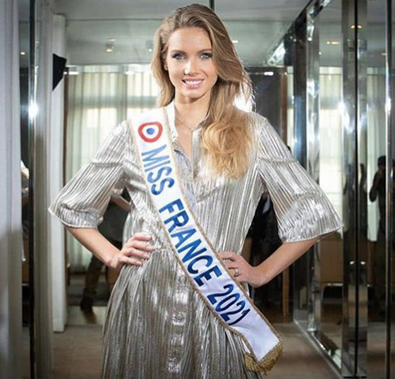 بالصور: تتويج ملكة جمال فرنسا لعام 2021 بحفل استثنائي دون جمهور صورة رقم 2