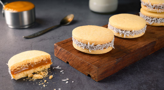 إليكم طريقة تحضير بسكويت ألفاجوريس الأرجنتيني الطيب والمميز صورة رقم 2