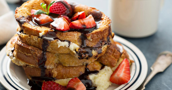 طريقة تحضير حلوى الفرنش توست بالفواكه صورة رقم 3