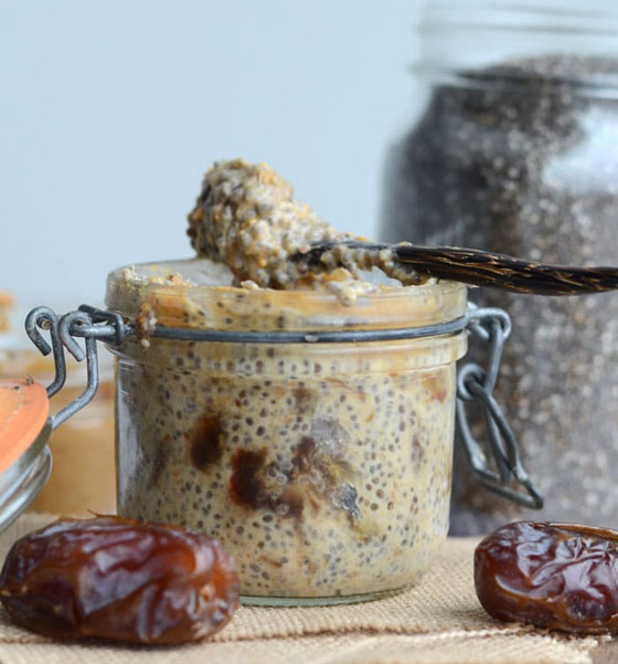 وصفة بودينغ زبدة الفول السوداني وبذور الشيا لوجبة فطور لذيذة وصحية صورة رقم 6